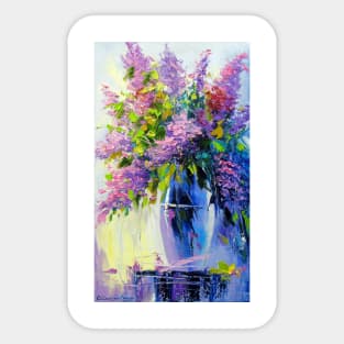 Bouquet of lilac Sticker